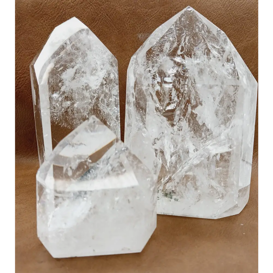 🌈✨ Rainbow Quartz Tower – Joy Clarity and Magical Light 🤍 - Towers