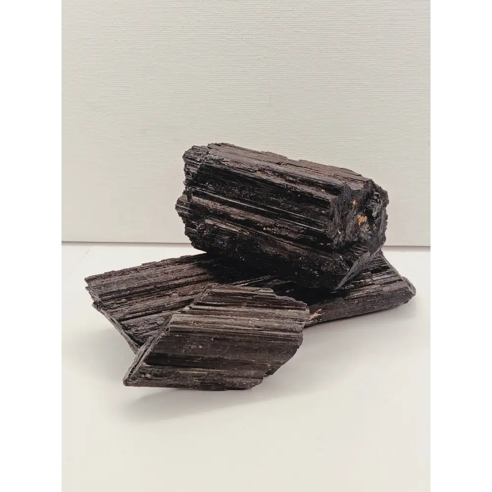 🖤✨ Raw Black Tourmaline Specimens – Protect Ground and Cleanse Your Energy 🌑 - PALM