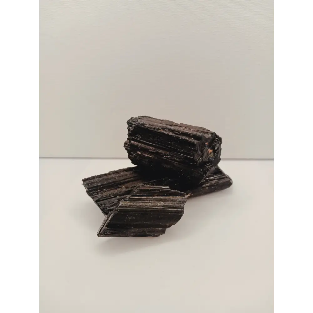 🖤✨ Raw Black Tourmaline Specimens – Protect Ground and Cleanse Your Energy 🌑 - PALM
