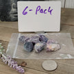 Raw Mixed Fluorite Pieces For Grid-Working - 6-Pack - Grid Working