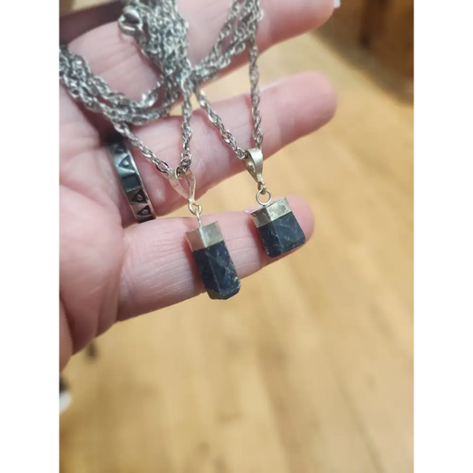 💎 Raw Sapphire Pendants ✨ - Jewelry
