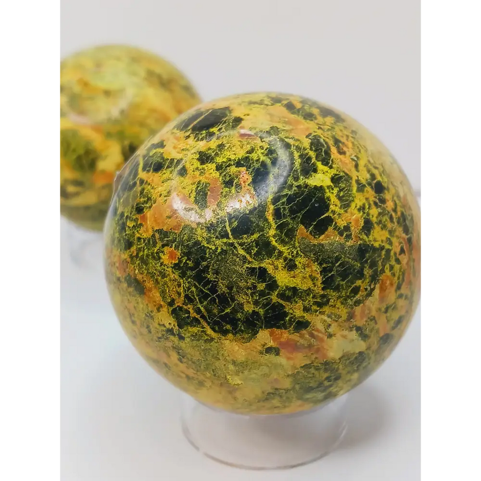 🧡✨ Realgar Sphere – Transformation Insight and Manifestation 🌟 - Spheres