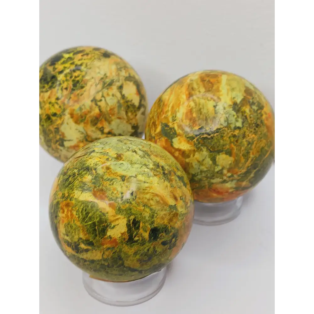 🧡✨ Realgar Sphere – Transformation Insight and Manifestation 🌟 - Spheres