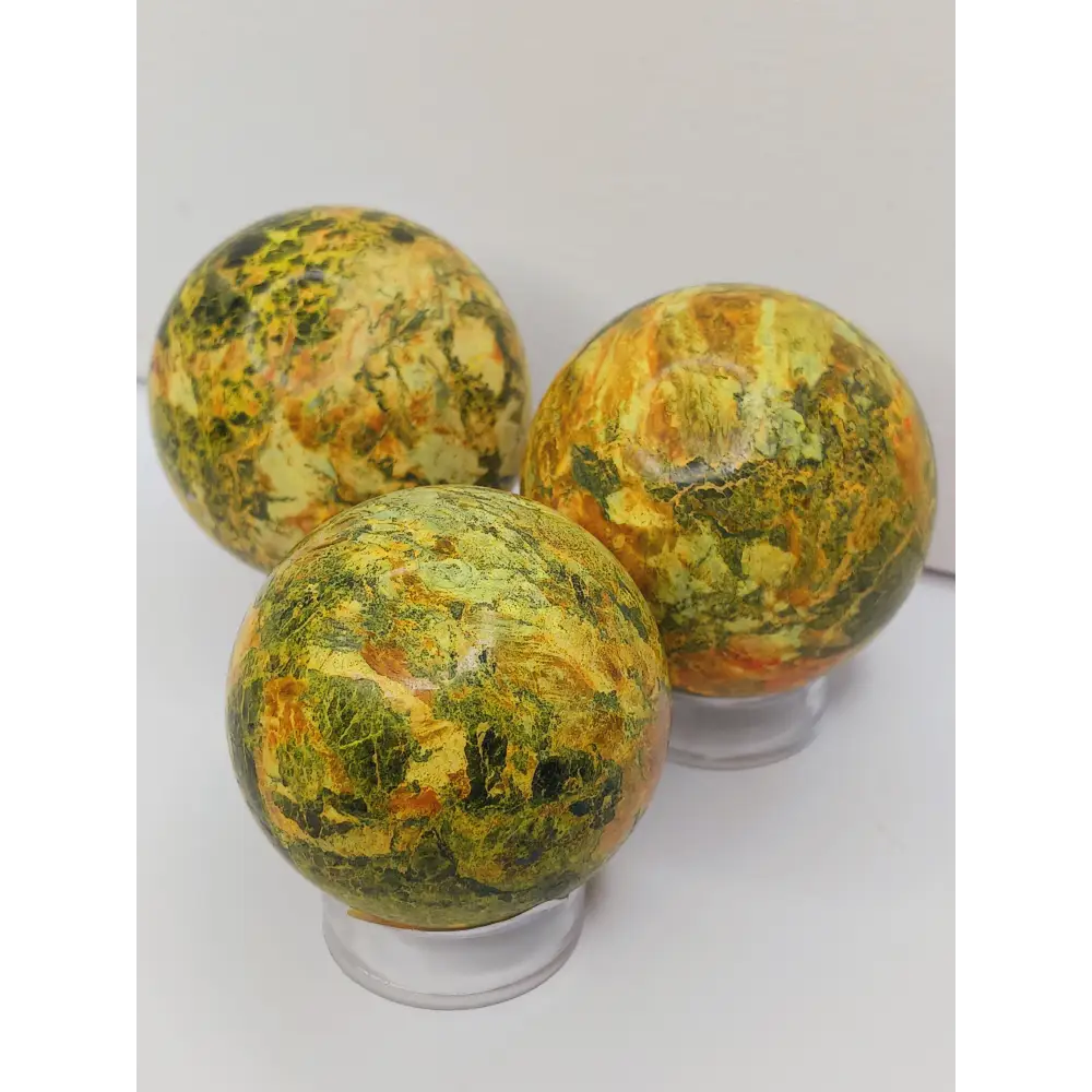 🧡✨ Realgar Sphere – Transformation Insight and Manifestation 🌟 - Spheres