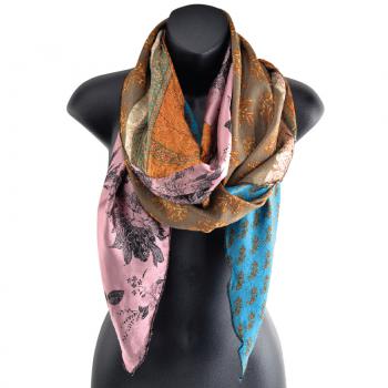 ♻️🧣 Recycled Sari Scarf – Sustainable Style Boho Beauty and One-of-a-Kind Magic! ✨