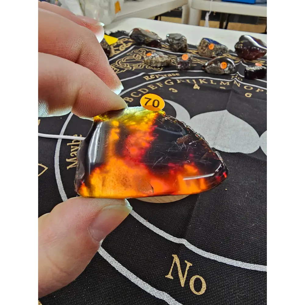 🔥 Red Amber from Sumatra - 1’’ to 1.5’’ Chunks ✨ - Small-70 - Specimens