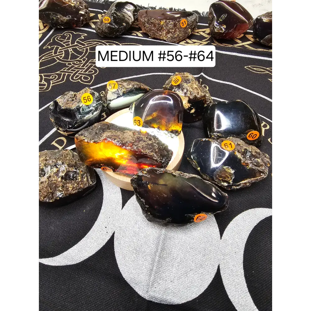 🔥 Red Amber from Sumatra - 1’’ to 1.5’’ Chunks ✨ - Specimens