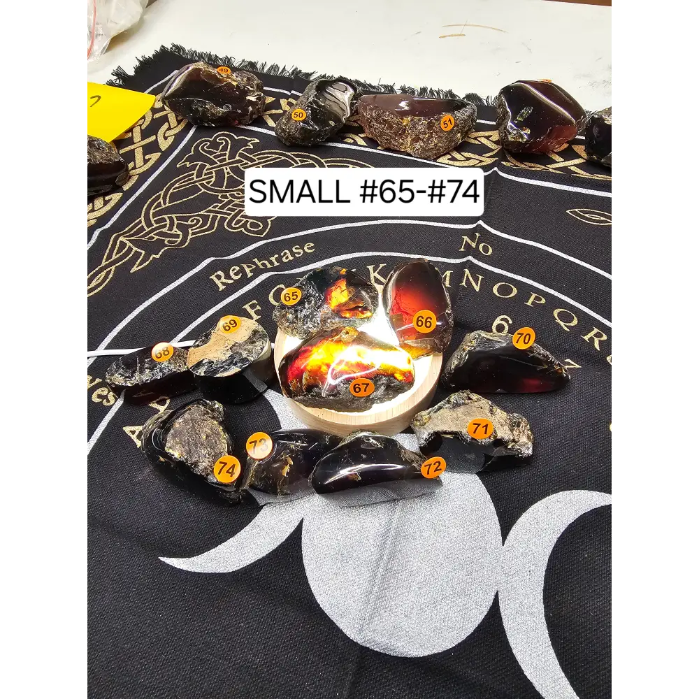 🔥 Red Amber from Sumatra - 1’’ to 1.5’’ Chunks ✨ - Specimens