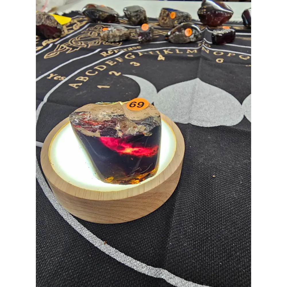 🔥 Red Amber from Sumatra - 1’’ to 1.5’’ Chunks ✨ - Small-69 - Specimens