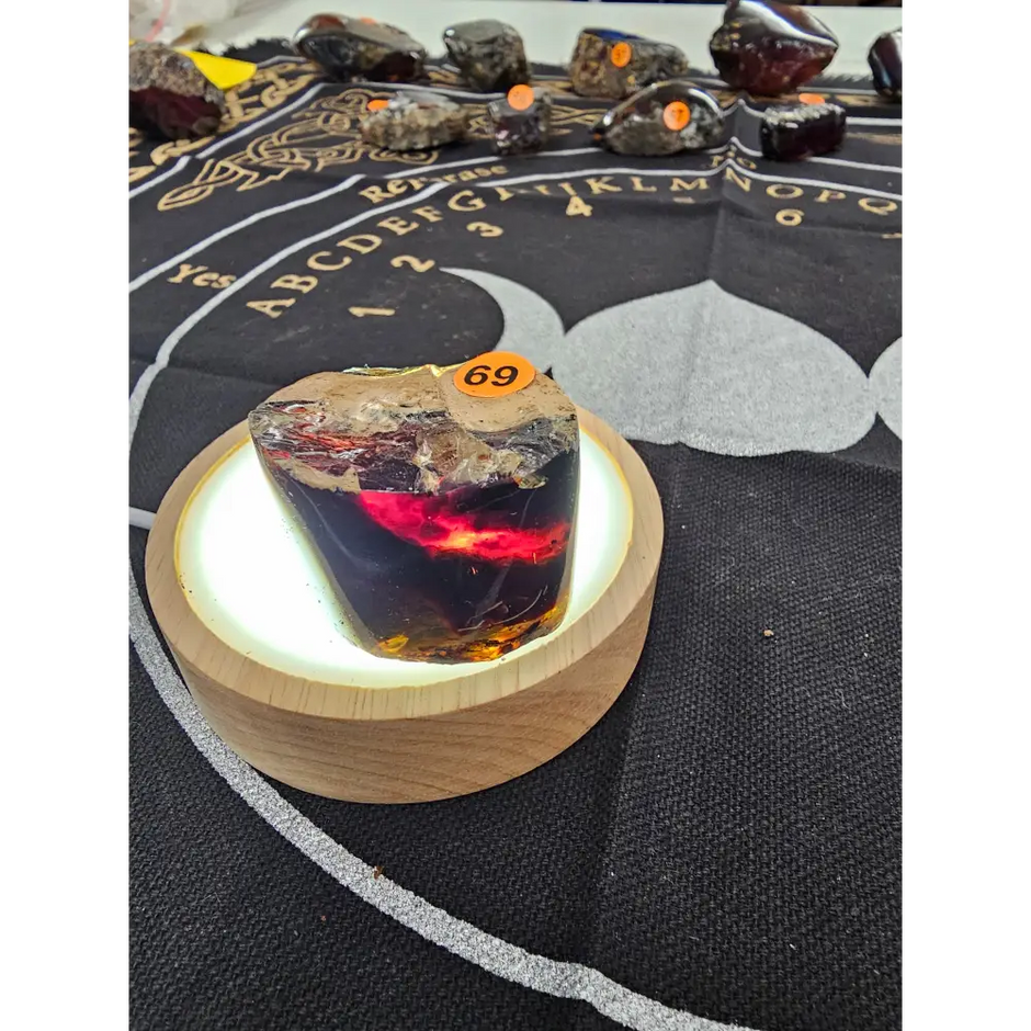 🔥 Red Amber from Sumatra - 1’’ to 1.5’’ Chunks ✨ - Small-69 - Specimens