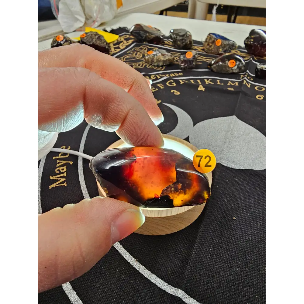 🔥 Red Amber from Sumatra - 1’’ to 1.5’’ Chunks ✨ - Small-72 - Specimens