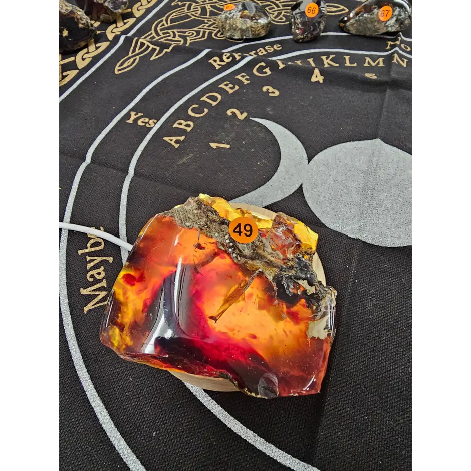 🔥 Red Amber from Sumatra - 1’’ to 1.5’’ Chunks ✨ - Large-49 - Specimens