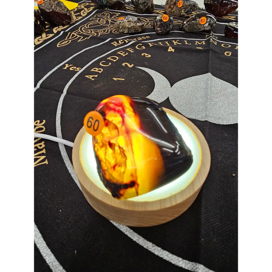 🔥 Red Amber from Sumatra - 1’’ to 1.5’’ Chunks ✨ - Medium-60 - Specimens