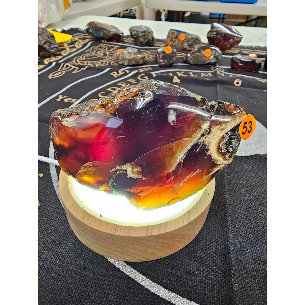 🔥 Red Amber from Sumatra - 1’’ to 1.5’’ Chunks ✨ - Large-53 - Specimens