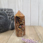 VERY RARE Red Fox Tail Crater Agate Points - 4 - Towers