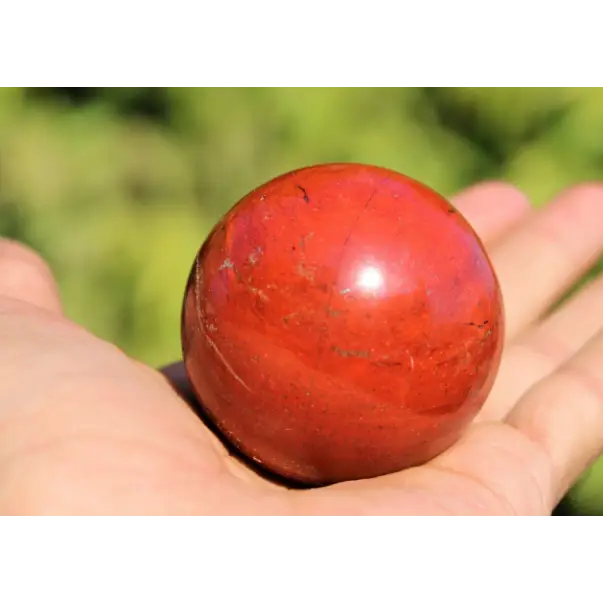 🔴🌱 Red Jasper Spheres (2.25’’ to 1.75’’) – Grounding Vitality and Courage! 🌱🔴 - 2.25’’ - Spheres