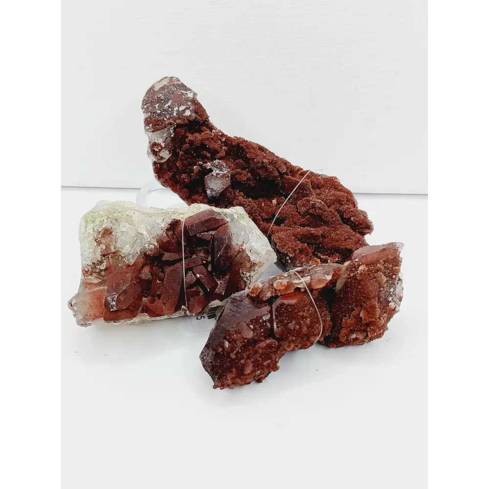 🔴✨ Red Quartz Specimen – Vitality Courage and Manifestation 🌟 - Specimens