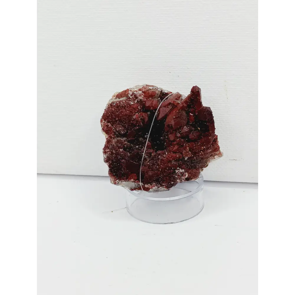 🔴✨ Red Quartz Specimen – Vitality Courage and Manifestation 🌟 - Specimens