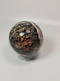 🔴❄️ Red Snowflake Obsidian Sphere 2.5’’ – Balance & Strength ❄️🔴 - 2 - Spheres