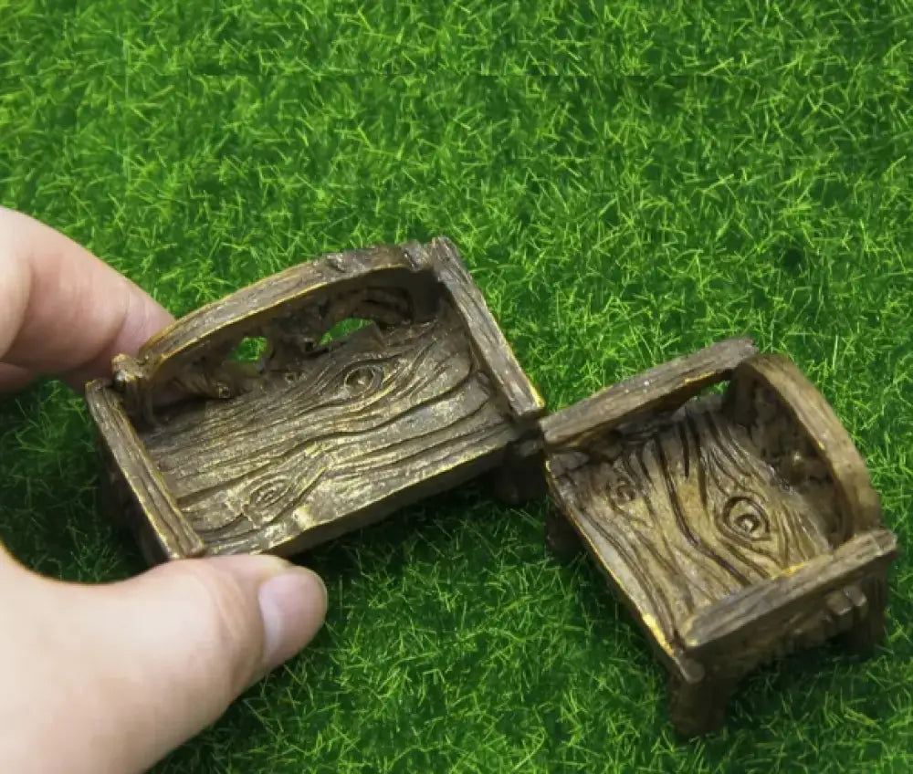 Rattan Resin Chairs for Fairy Gardens - Fairy Gardens