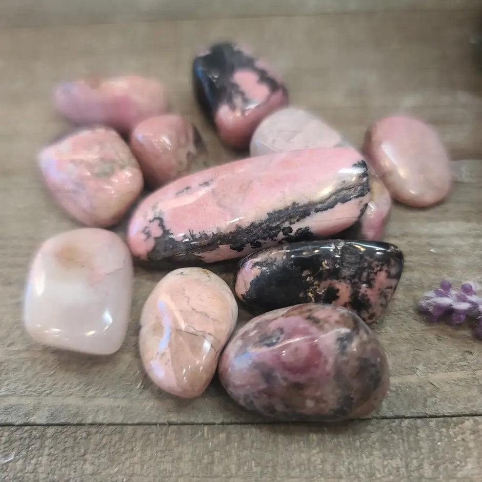 Rhodonite Tumbles - Tumbles