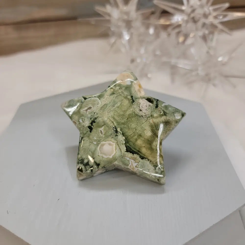 Rhyolite Moon and Stars - 2 - Carvings