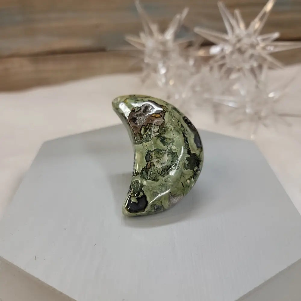 Rhyolite Moon and Stars - 3 - Carvings