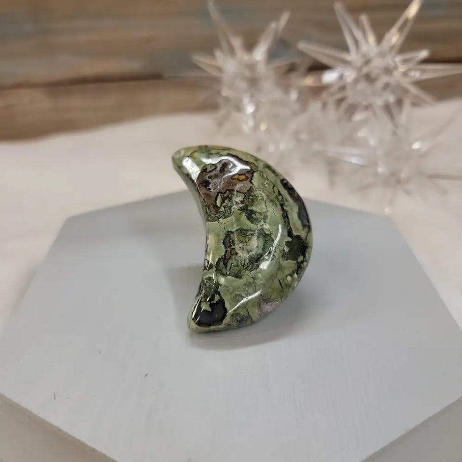 Rhyolite Moon and Stars - 3 - Carvings