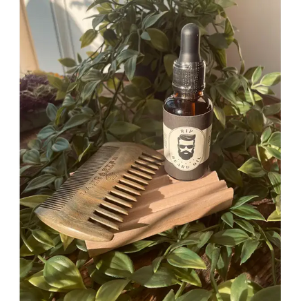 🧔♂️✨ RIP Beard Oil – Organic Sandalwood – Hydrate Tame & Shine! 🌿 - Bath Body & Skin Products