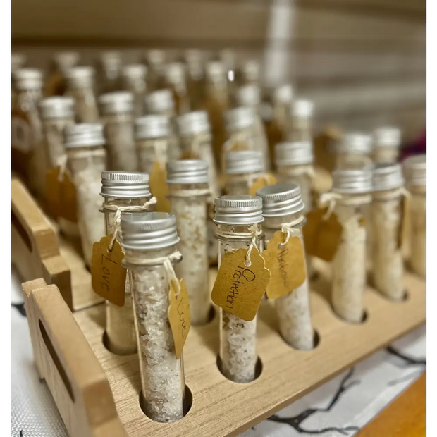 🛁 Ritual Bath Salts Sample Vials ✨ - Healing - Bath Body & Skin Products