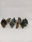 Labradorite Silvertone Bangles – Protection, Intuition and Gorgeous Flash Jewelry