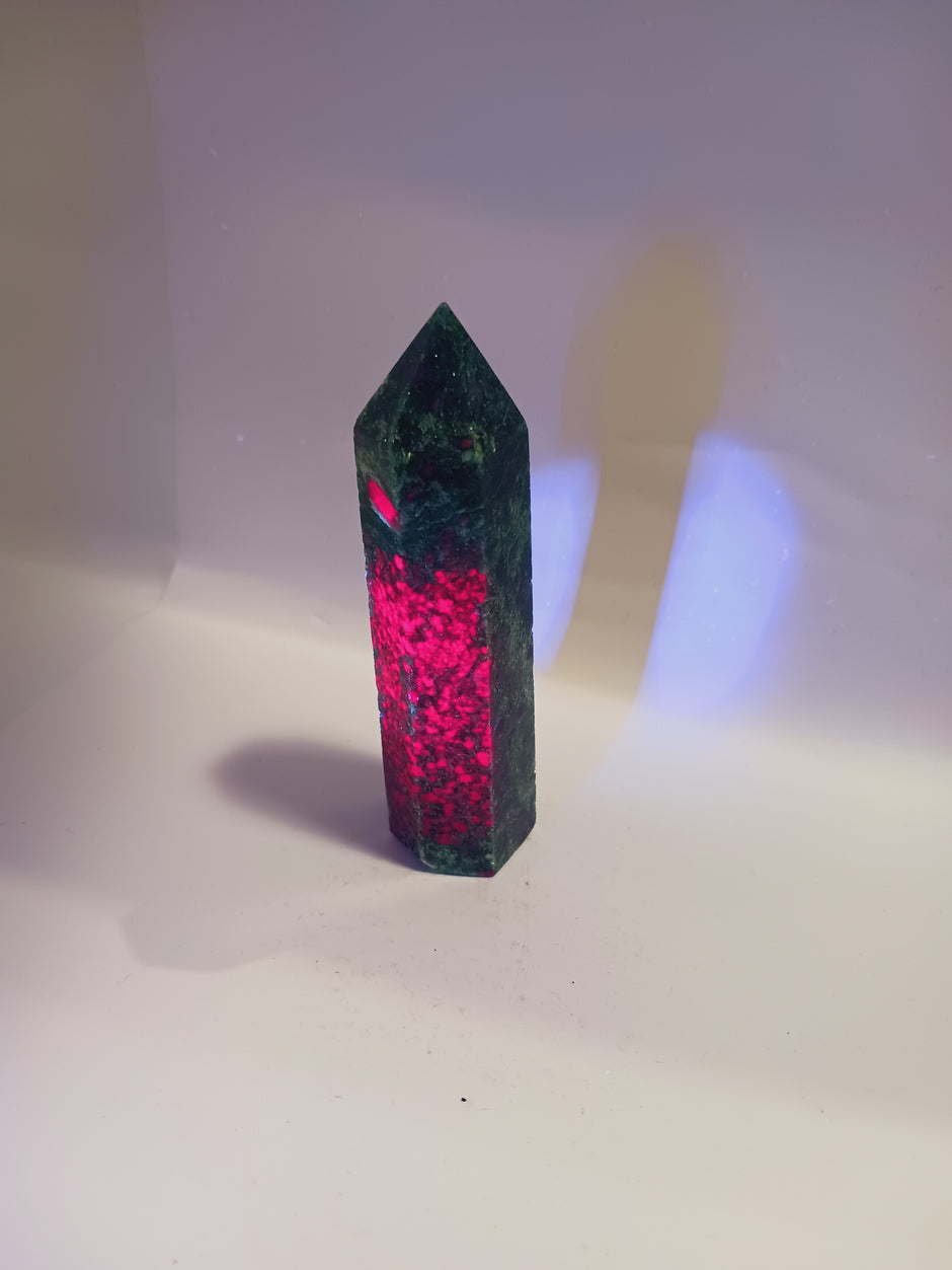 Ruby Fuchite Towers 3 to 3.5 Inch – Heart Healing, Energy Amplification