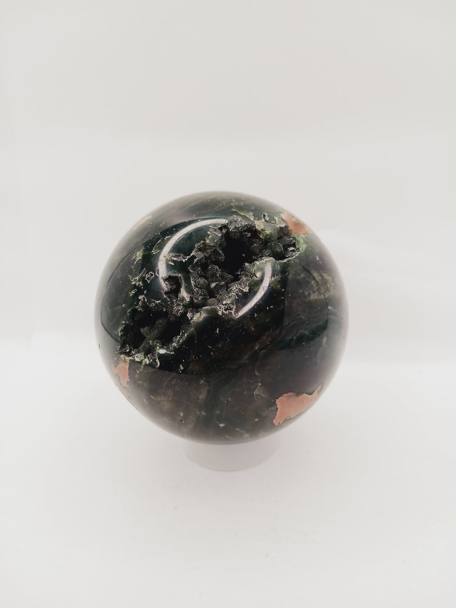 Ocean Jasper Spheres – Waves of Joy, Harmony & Healing!