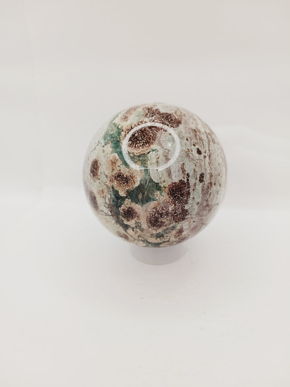 RARE! Green Sakura Flower Agate – Renewal, Heart Healing and Blossoming Growth! 🌸💚