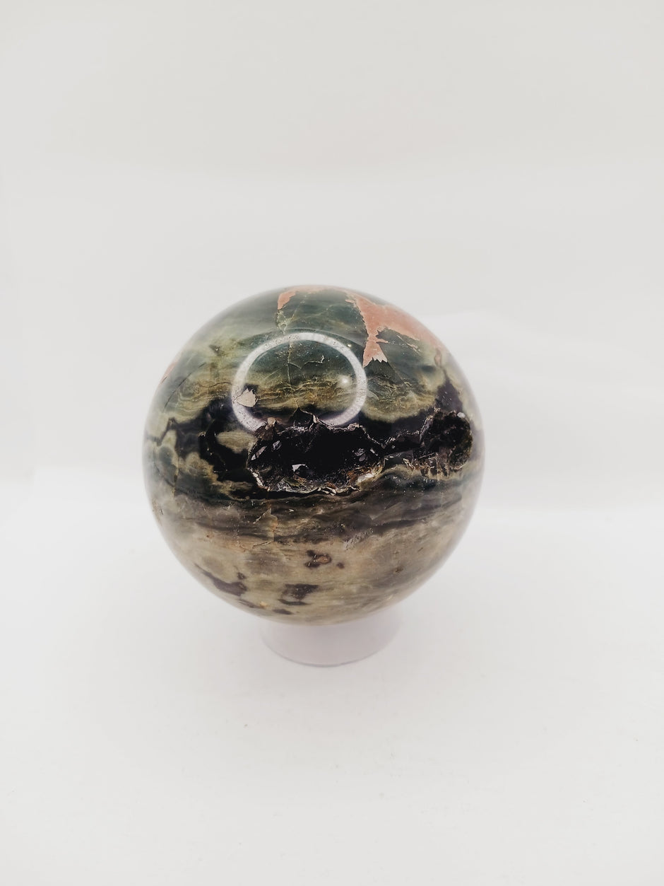 Ocean Jasper Spheres – Waves of Joy, Harmony & Healing!