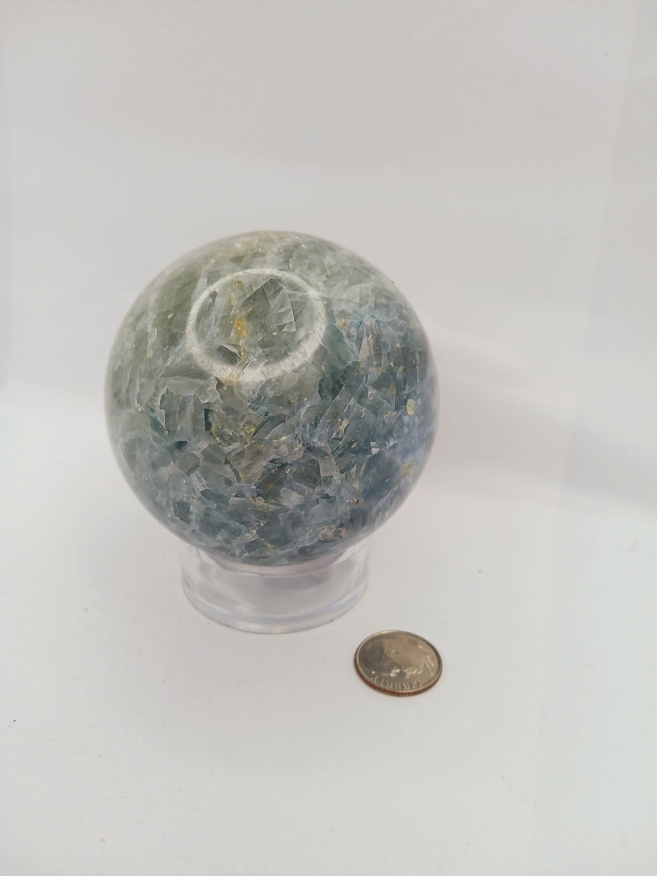 Celestite Gemmy Sphere (2.25