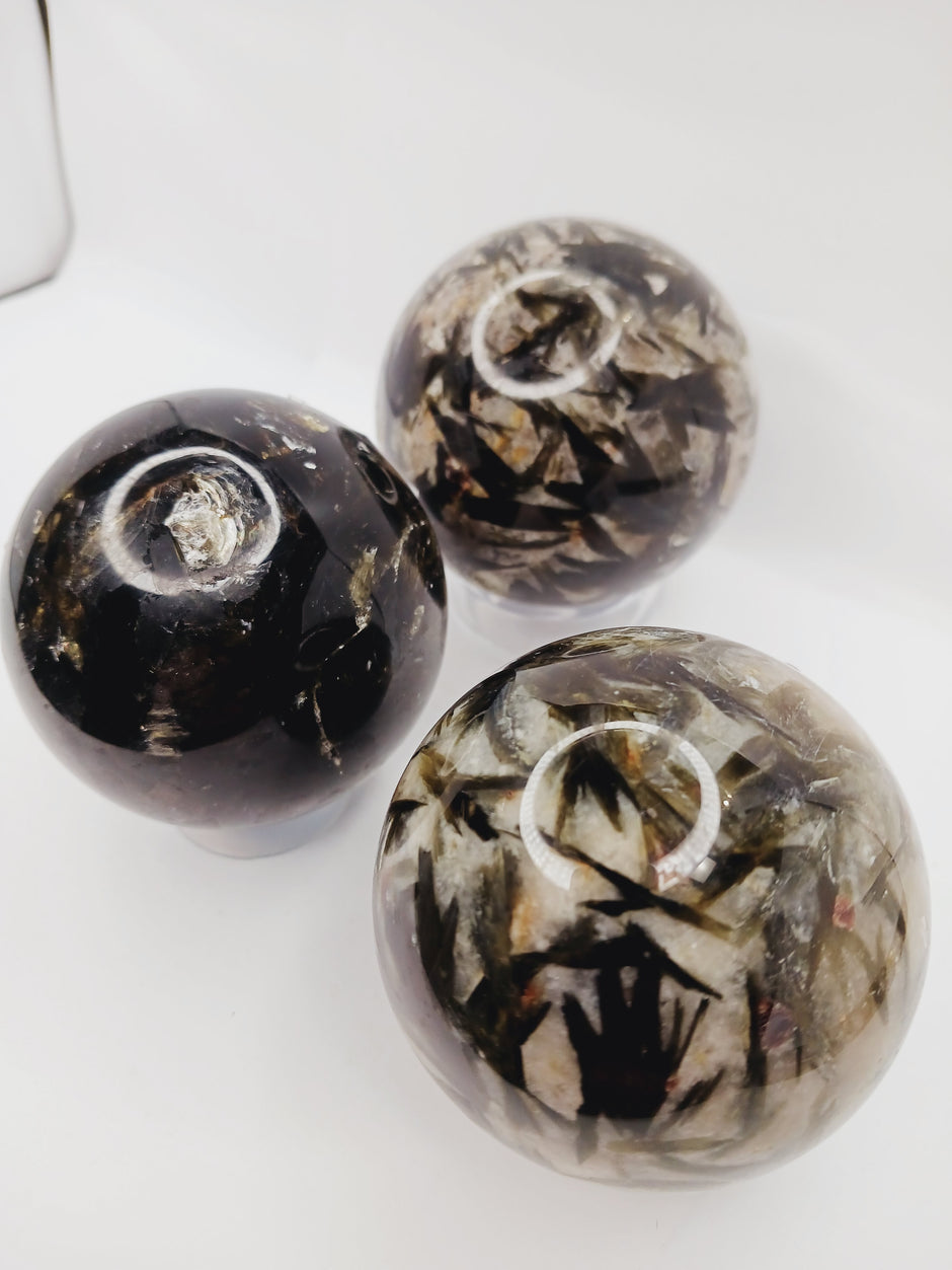 Green Mica Spheres