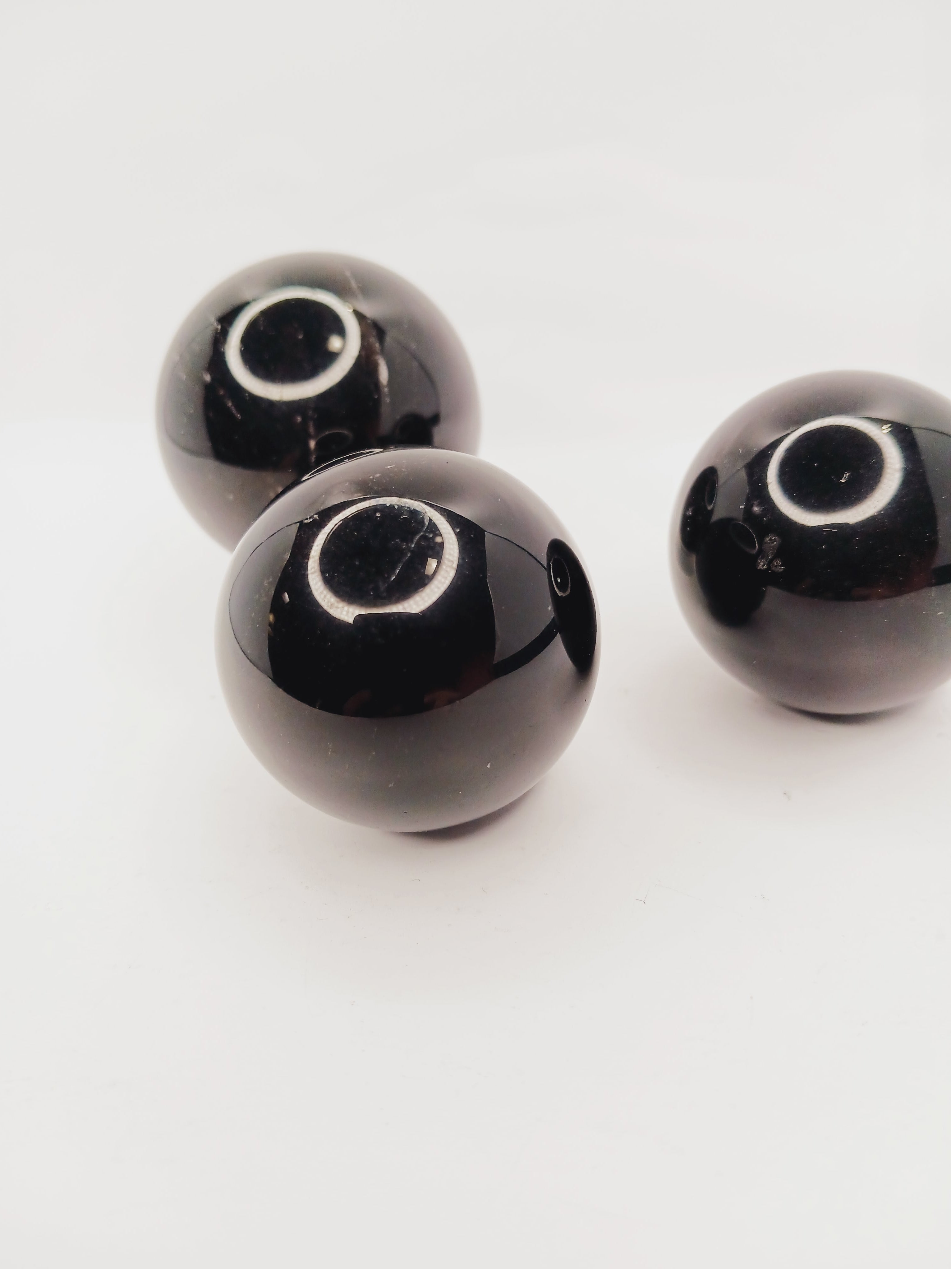 Apache Tear (Ice Obsidian) Spheres 2 - 2.5