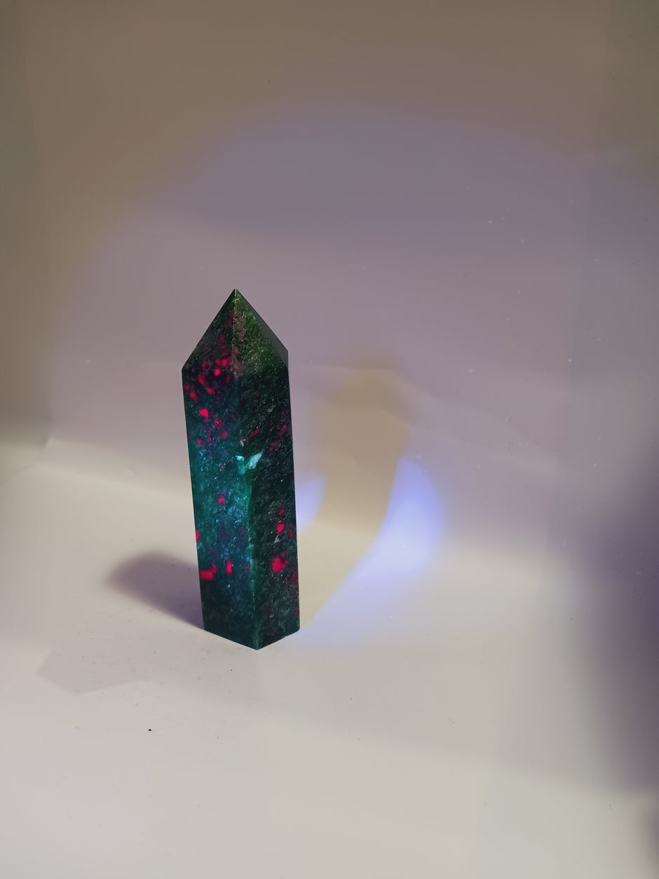 Ruby Fuchite Towers 3 to 3.5 Inch – Heart Healing, Energy Amplification