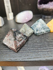 🔺👁️ Mini Pyramids – All Seeing Eye (Intuitive Pick) – Mystical Protection & Intuitive Wisdom! ✨