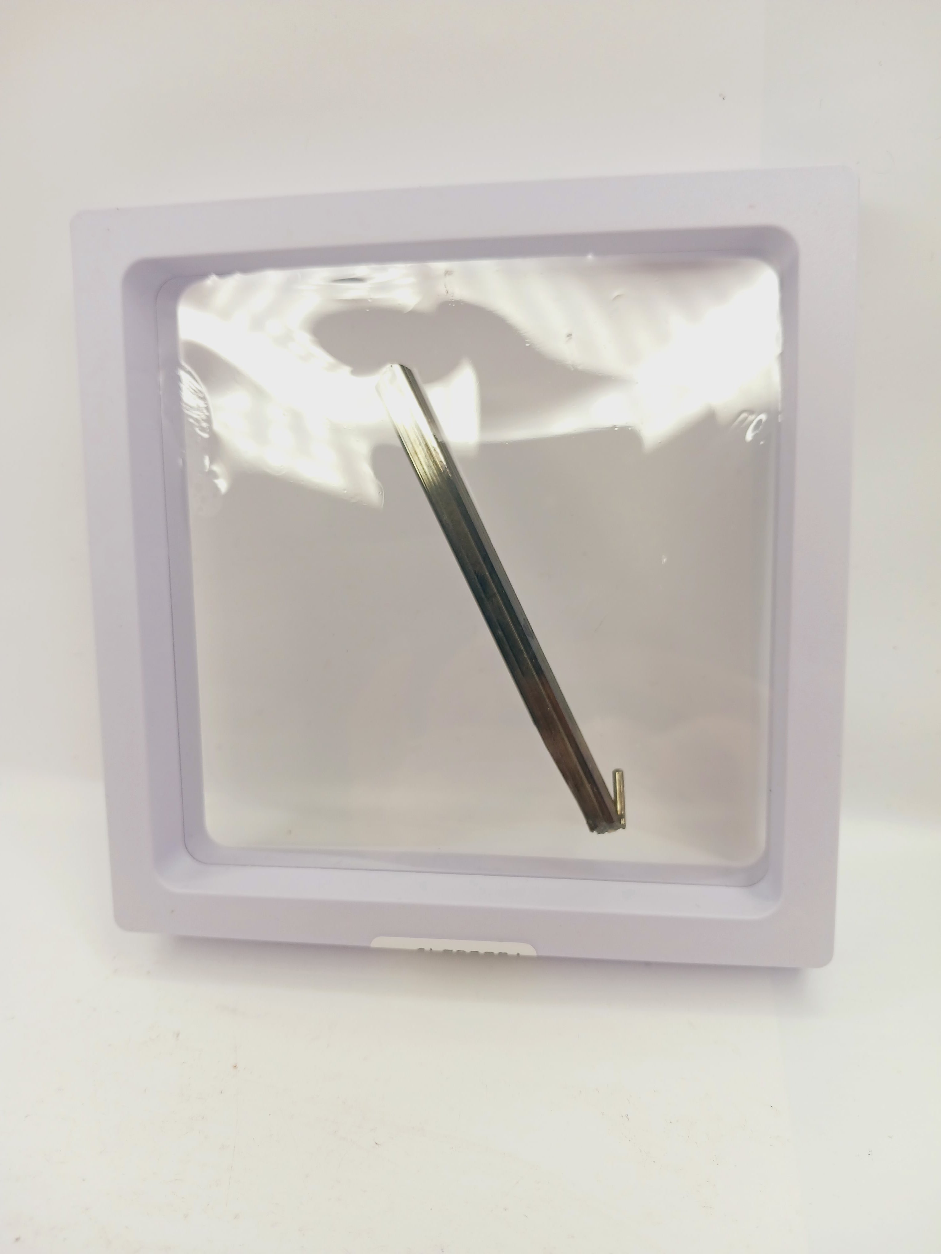 Stibnite Specimen in Display Frame (3