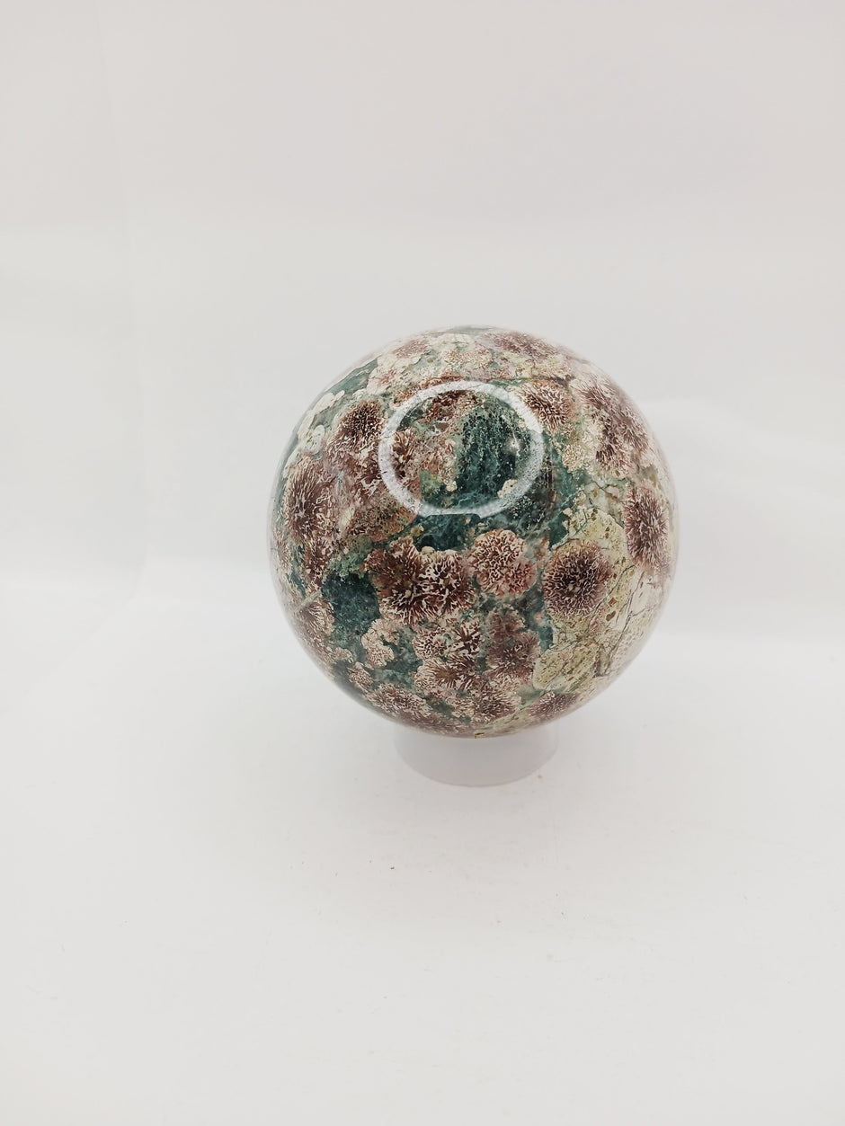 RARE! Green Sakura Flower Agate – Renewal, Heart Healing and Blossoming Growth! 🌸💚