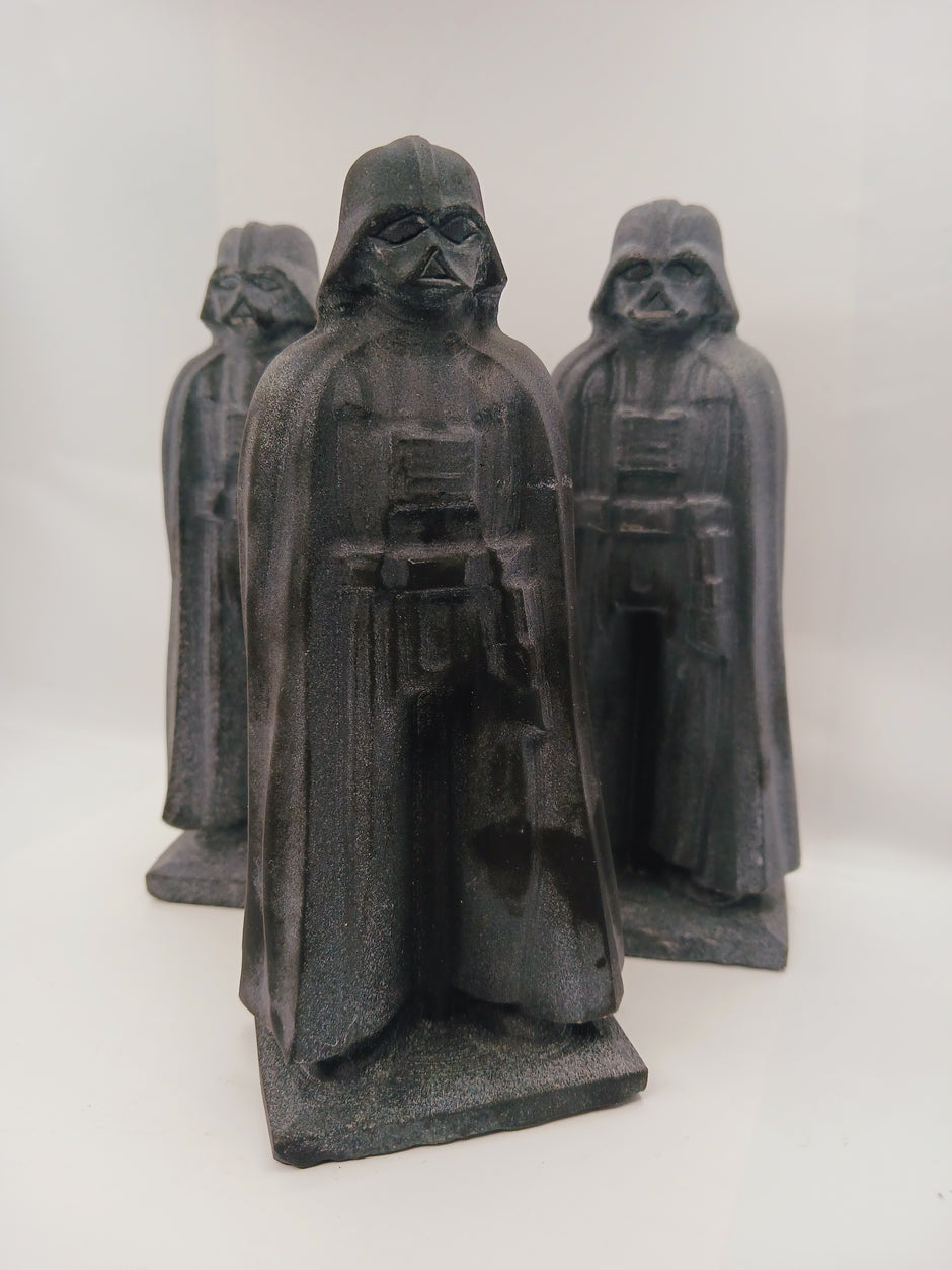 Darth Vader Obsidian Carving 6" Tall