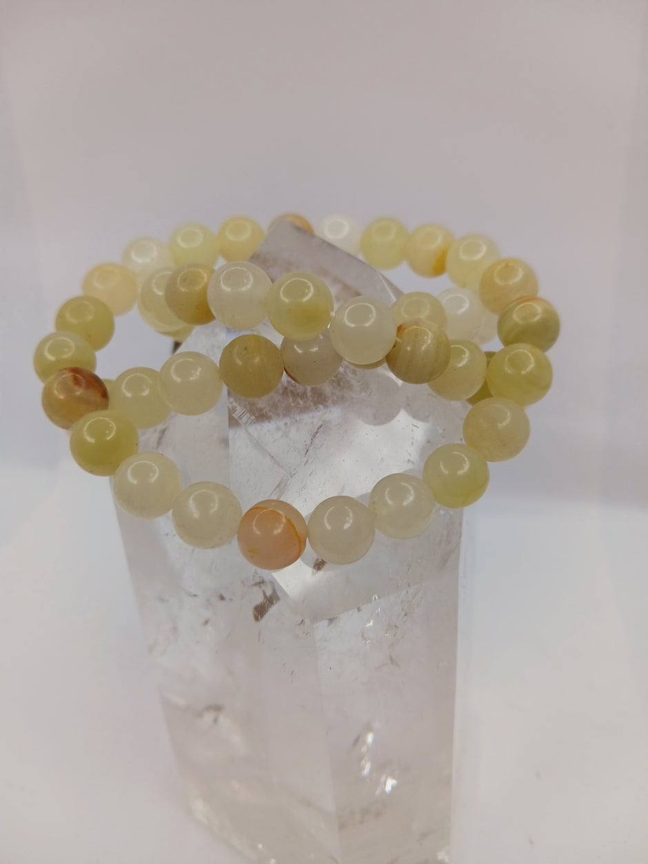 Lucky Jade Bracelet – Stretchy Crystal Bracelet for Good Luck and Abundance