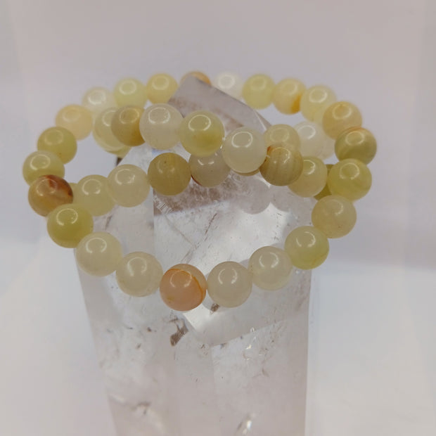 Lucky Jade Bracelet – Stretchy Crystal Bracelet for Good Luck and Abundance