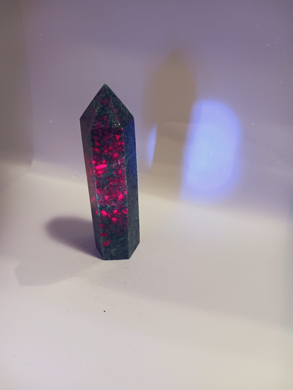 Ruby Fuchite Towers 3 to 3.5 Inch – Heart Healing, Energy Amplification