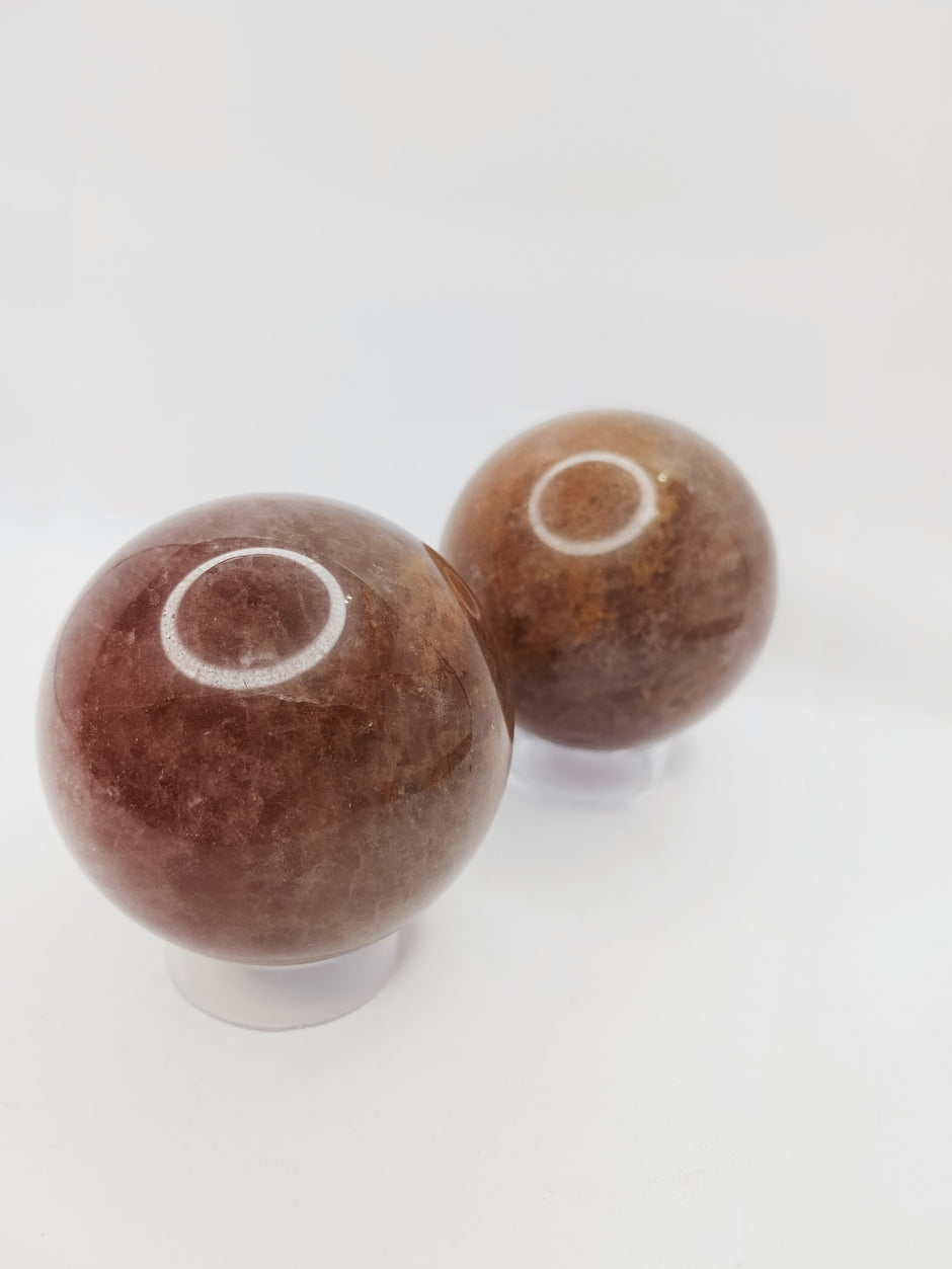 Strawberry Quartz Sphere (Intuitive Pick) – 2" or 3"