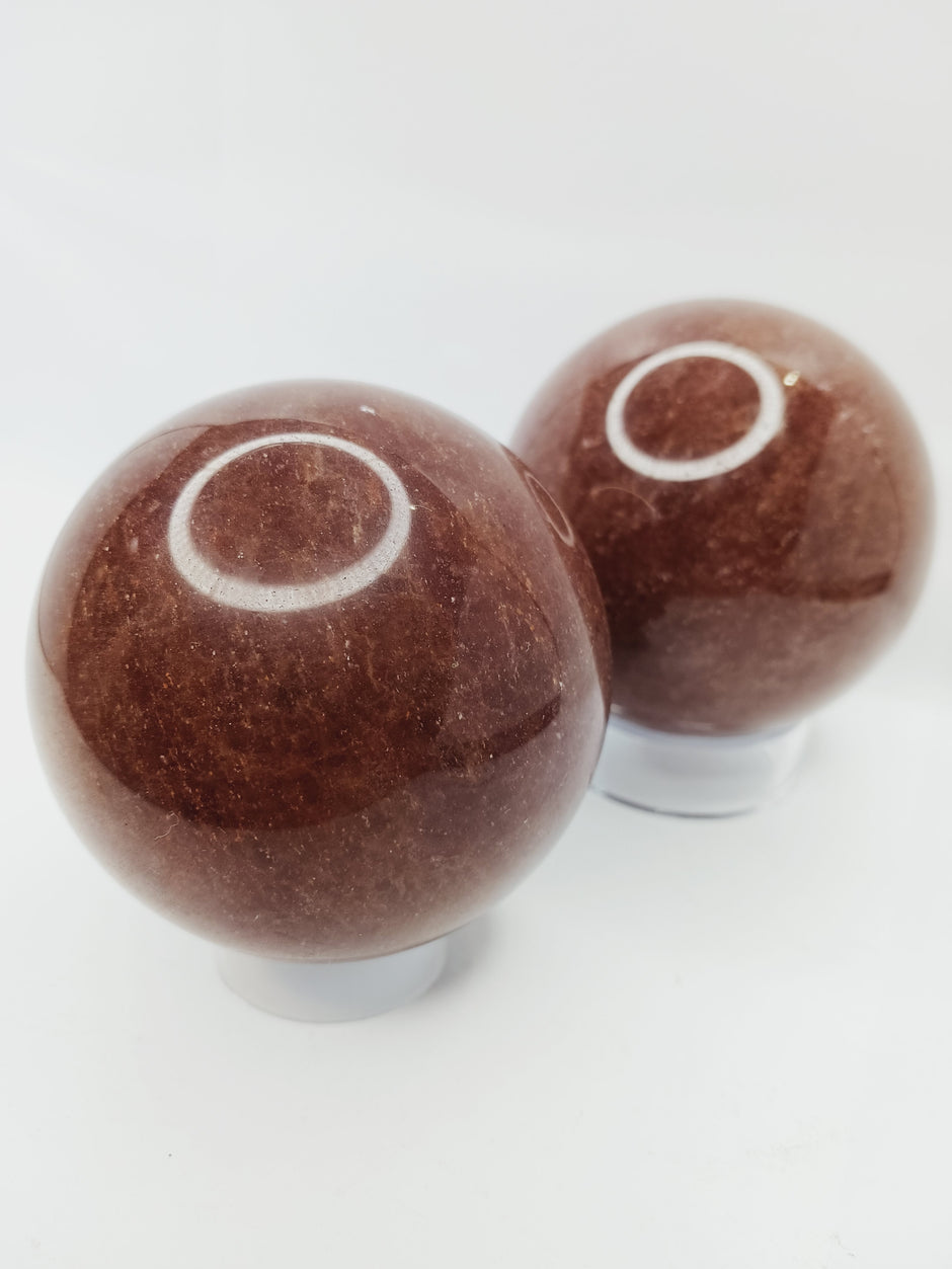 Strawberry Quartz Sphere (Intuitive Pick) – 2" or 3"