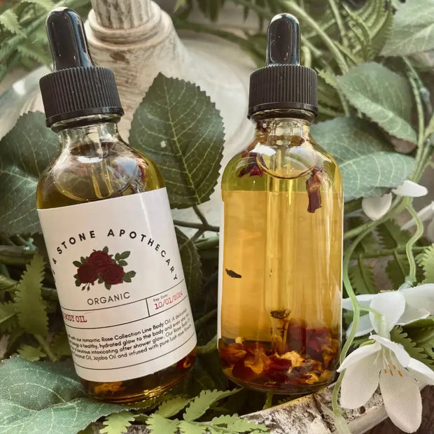 🌹✨ Rose Body Oil – Queen of Flowers Ritual Self-Care and Luxurious Skin Nourishment! 👑