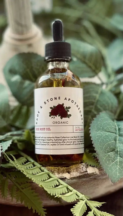 🌹✨ Rose Body Oil – Queen of Flowers Ritual Self-Care and Luxurious Skin Nourishment! 👑